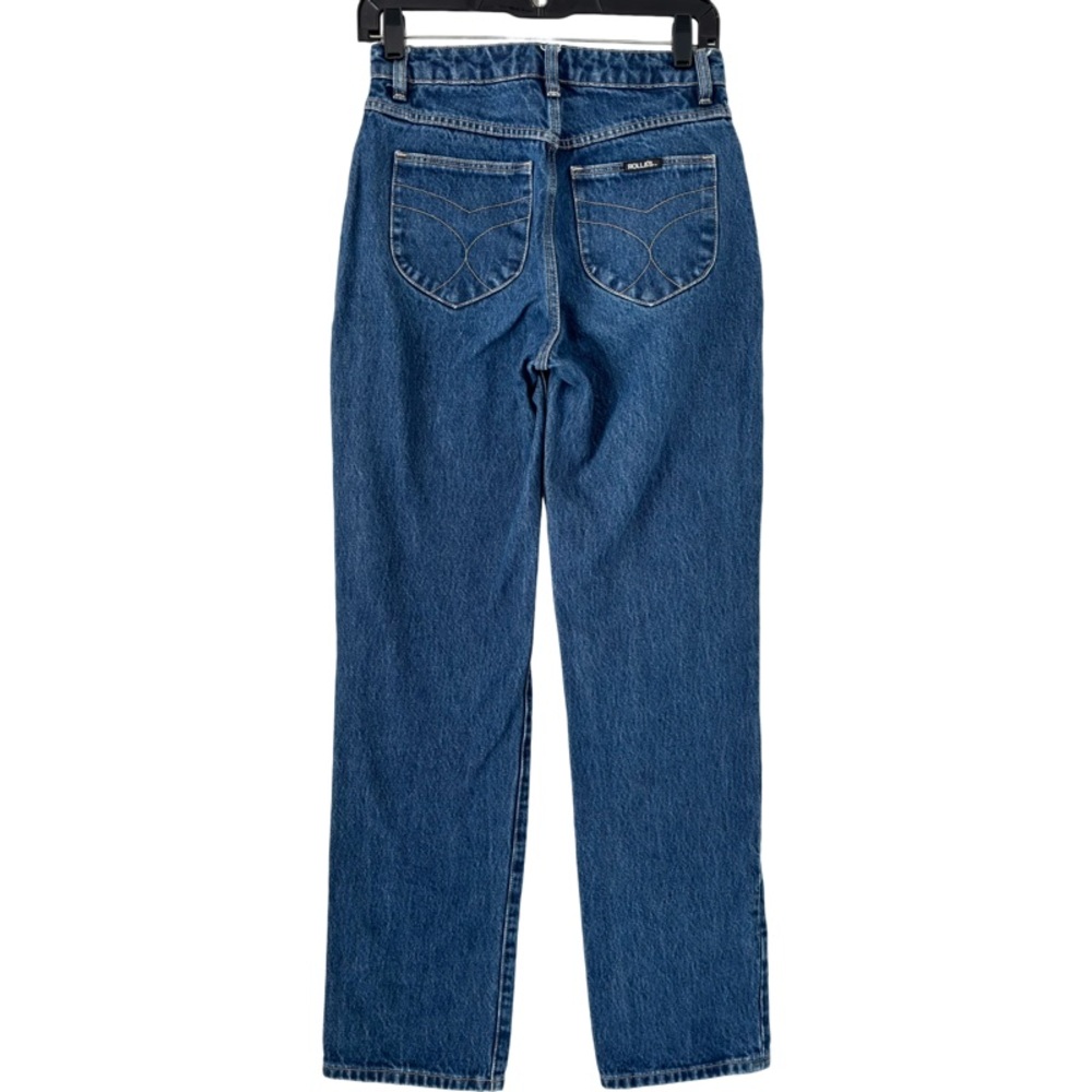 ROLLA’S High Rise Classic Straight Jean in Blue Size 25 - Picture 6 of 10